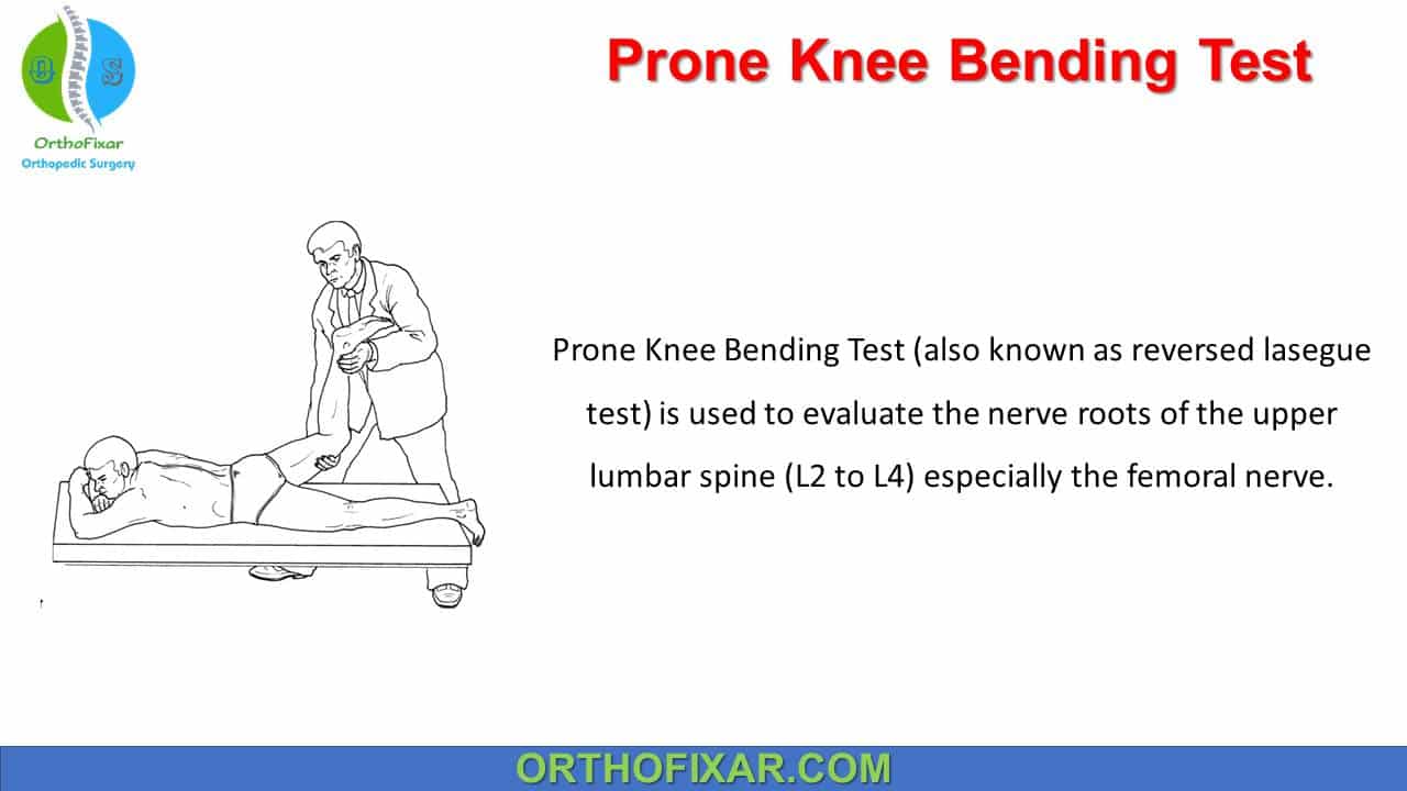  Prone Knee Bending Test 